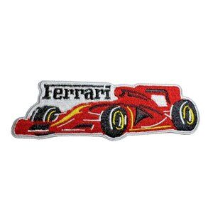 Ferrari F1 Formula 1 Racing Team Premium Motorsports 4in Patch Iron / Sew-On